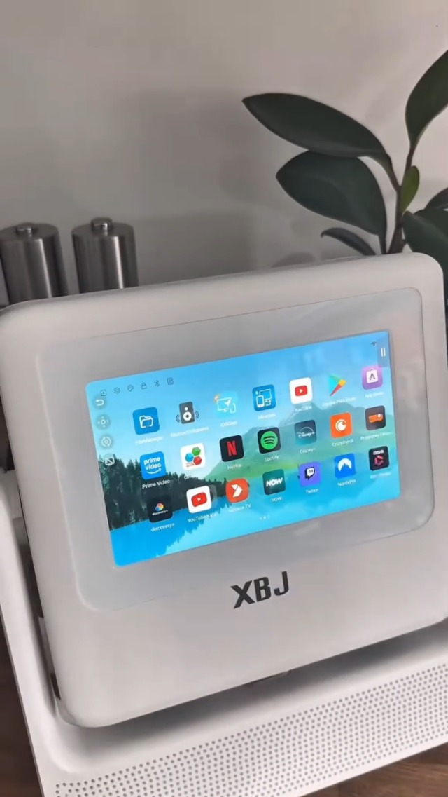 Built-in Applications] Portable XBJ Touch Screen Projector with Wi